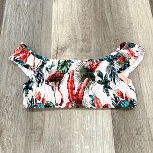 Agua Bendita Celia Swim Top Women’s XS Vacation Beach Tropical Summer